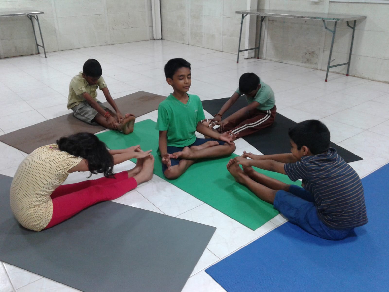 Yoga class