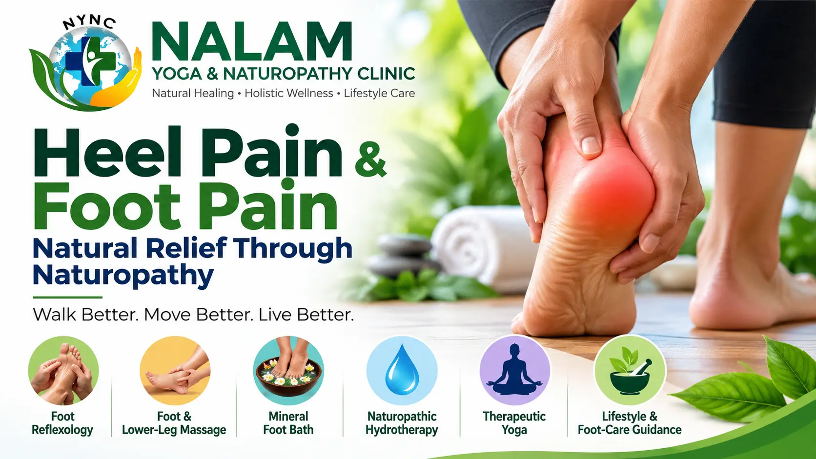 Heel Pain and Foot Pain: Natural Relief Through Naturopathy